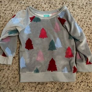 Kids Tree Patterned Sweatshirt